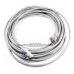 Cable serial DB9 INDUSTRIAL macho a DB9 hembra  22 AWG de 10 m, armado